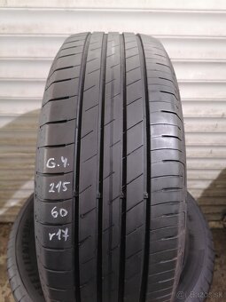 Goodyear letné 215/60/R17 - 2