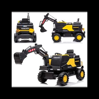 Detský elektrický báger Volvo - 2