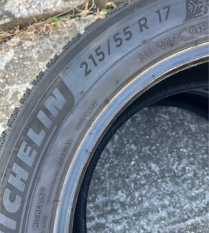 215/55 R17 Zimne Michelin 4ks - 2