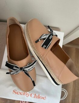See by Chloe kozene espadrilky - velkost 39 - 2
