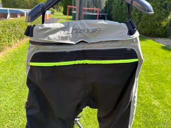 Moto nohavice MBW Lime Beret Green veľkosť 56 - 2