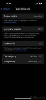 iphone 15 128gb ružový - 2
