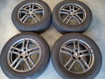 4ks letne ALU 5x112 R17 7J ET40 DEZENT SKODA KODIAQ - 2