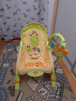 Polohovacie / hojdacie kresielko Fischer price - 2