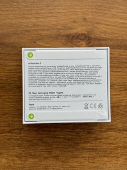 Predám nové Apple AirPods Pro 3 - 2