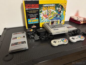 Super Nintendo Entertainment System / SNES komplet balenie - 2