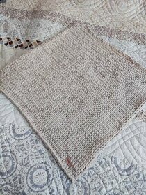 NOVÁ Béžová deka z Alize Puffy Fine - 2