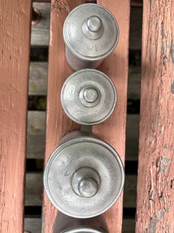 retro stare hlinikove dozy - 2