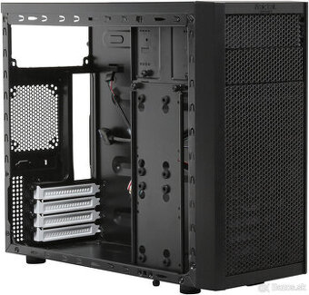 Fractal Design Core 1000 Black Micro ATX cierna / black - 2
