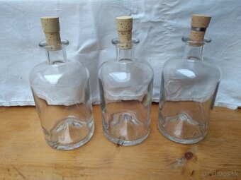 Sklenené flaše 0,5l - 2