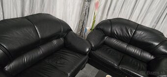 Kožená sedacia súprava - 2