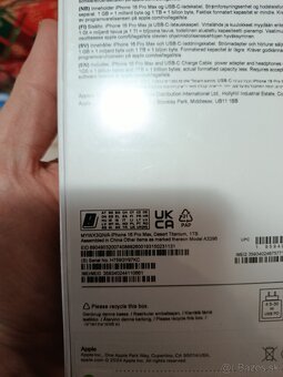 Apple iphone 16 pro Max 1TB - 2