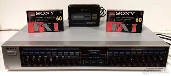 4x Equalizer SONY 2x9 pasmovy, 2x7 pasmovy, vyr. JAPAN = Eq3 - 2