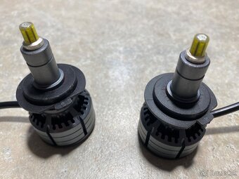 žiarovky LED H7 360° aktívne chladenie, canbus - 2