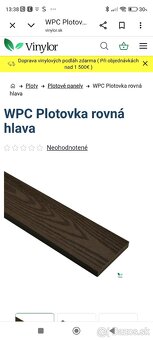 Predám plotovú výplň na bránu s plastu je materiál. - 2