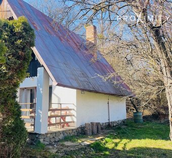 Mončí potok - Idylická záhrada s murovanou chatou – váš súkr - 2