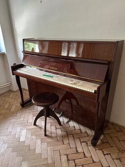 Klavír Scholze SCHOLZE - model 110, r. 1971, s dokladmi - 2