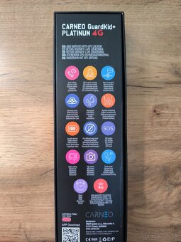 Detské smart hodinky Carneo GUARDKID+ 4G Platinum - ružové - 2