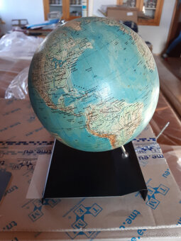 Retro globus, 1971r. - 2