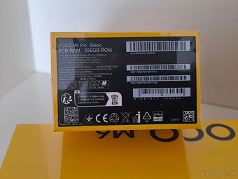 NOVÝ Xiaomi POCO M6 PRO 8/256 black/černý - 2