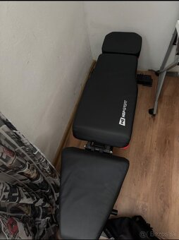 Lavička a činky na cvičenie - 2