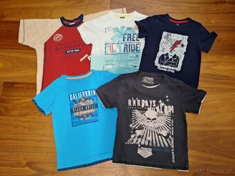 chlapčenské tričká 98,104,110,116,128,134, - 2