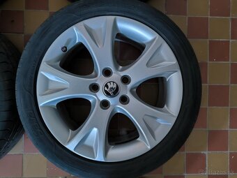 Elektróny 5x112 r17 + letné gumy 225/45 r17 - 2