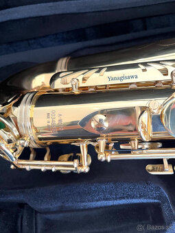 Predám Es - alt saxofón - Yanagisawa model A-WO10 GOLD - dok - 2