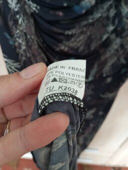 Dámske elegantné šaty dlhý rukav M/L - 2