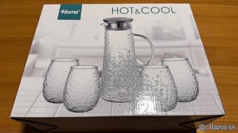 Džbán a 4 poháre (sada) - 2