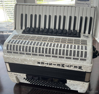 Akordeón Weltmeister TOPAS IV 96 basový - Záruka - - 2