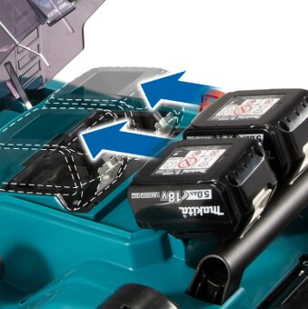 Aku kosačka MAKITA DLM382Z pre dve batérie LXT - 2