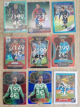 Limitované futbalové karty - 2