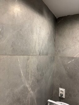 Dlažba imitácia sivý mramor - 2