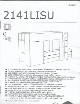 poschodova postel - 2