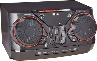 Predám hifi mini / mikrosystém LG CK 43 300W BOOM. - 2