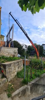 Autodoprava s hydraulickou rukou - 2