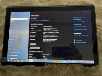 Predám 2 v 1 notebook Acer switch 3 - 2