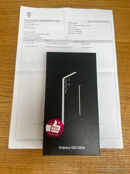Predám SAMSUNG GALAXY S25 ULTRA 12GB/1000gb, NEROZBALENY, 2R - 2