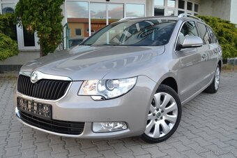 ŠKODA SUPERB COMBI II 2.0 TDI ELEGANCE, KOŽA, BIXENÓNY, R17 - 2