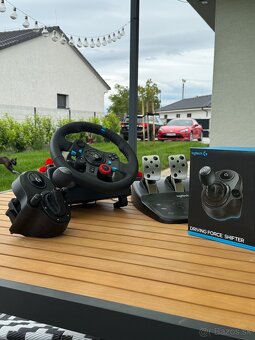 Predám Logitech G920 + Driving Force Shifter - 2