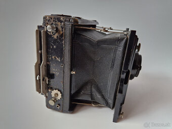 Starý německý vzpěrový měchový fotoaparát Wünsche Victrix - 2