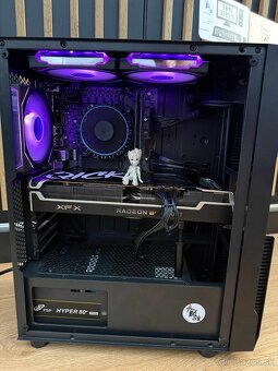 Herný PC/RX 6700 XT 12GB/Intel I3 14100F/ 16GB RAM DDR4/ - 2