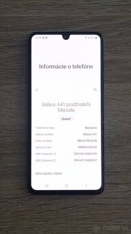 Samsung A41 - modrá verzia. - 2