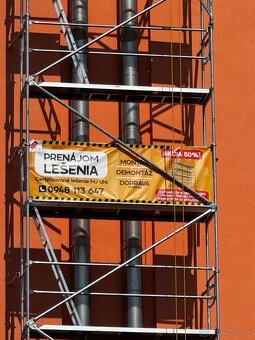 Prenajom lešenia - 2