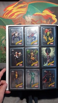 Marvel topps chrome karty - 2