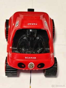 retro autíčko na zotrvačník - 2