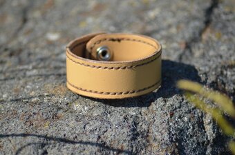 Kožený náramok 16cm - 2