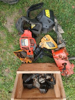 Predam pily a krovinorezy. - 2