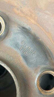 Plechové disky, plecháče 5x112 r15 - 2
